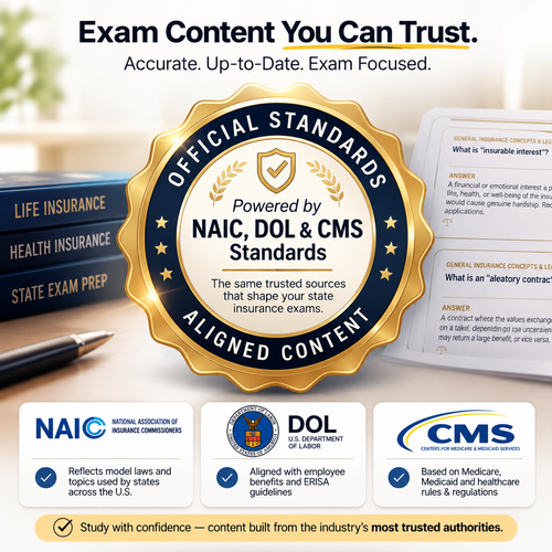Prova™ Life & Health Insurance Exam Flashcards (National Content)