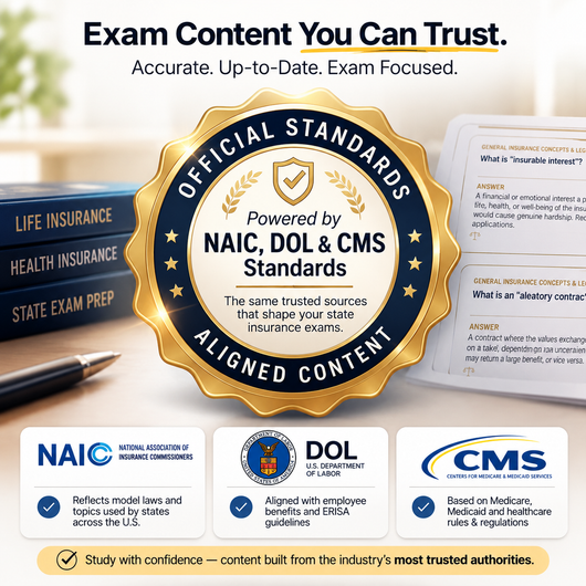 Prova™ Life & Health Insurance Exam Flashcards (National Content)